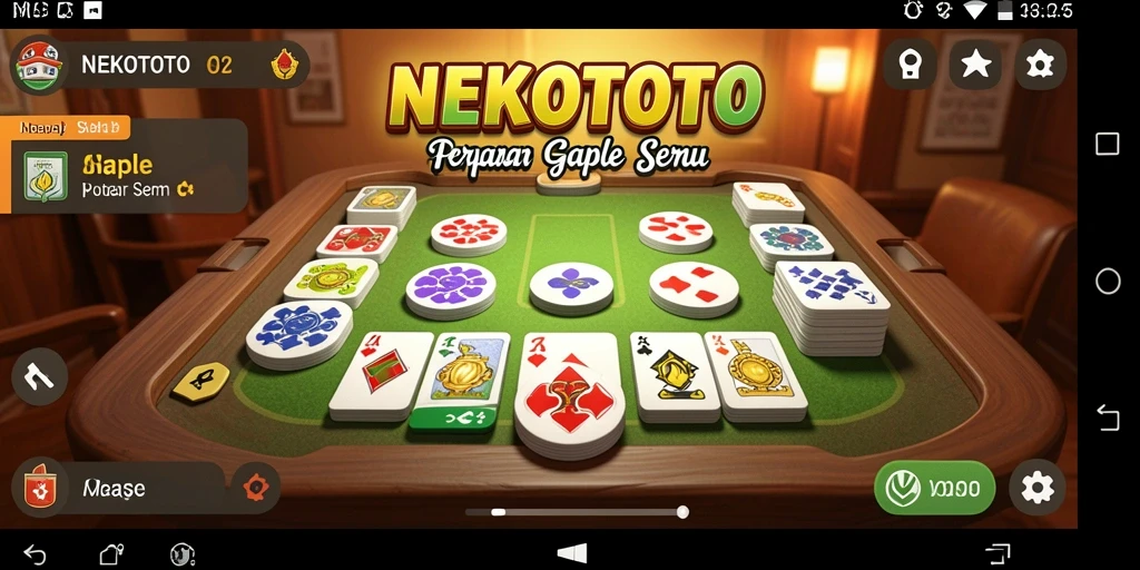 Tampilan gameplay seru dari NEKOTOTO yang menggugah semangat.
