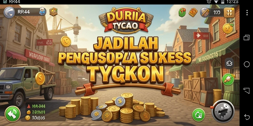 Gameplay mendalam dan seru dalam dunia Tycoon.