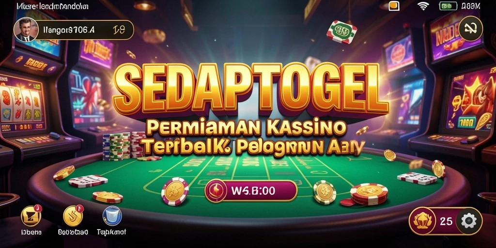 Tampilan menarik dari gameplay SEDAPTOGEL yang seru.
